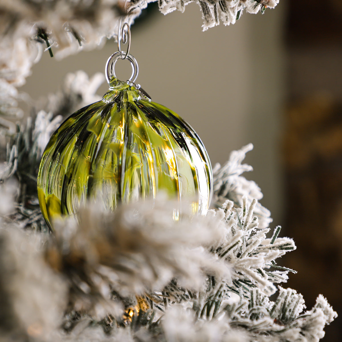 The Christmas Pickle Handblown Glass Ornament