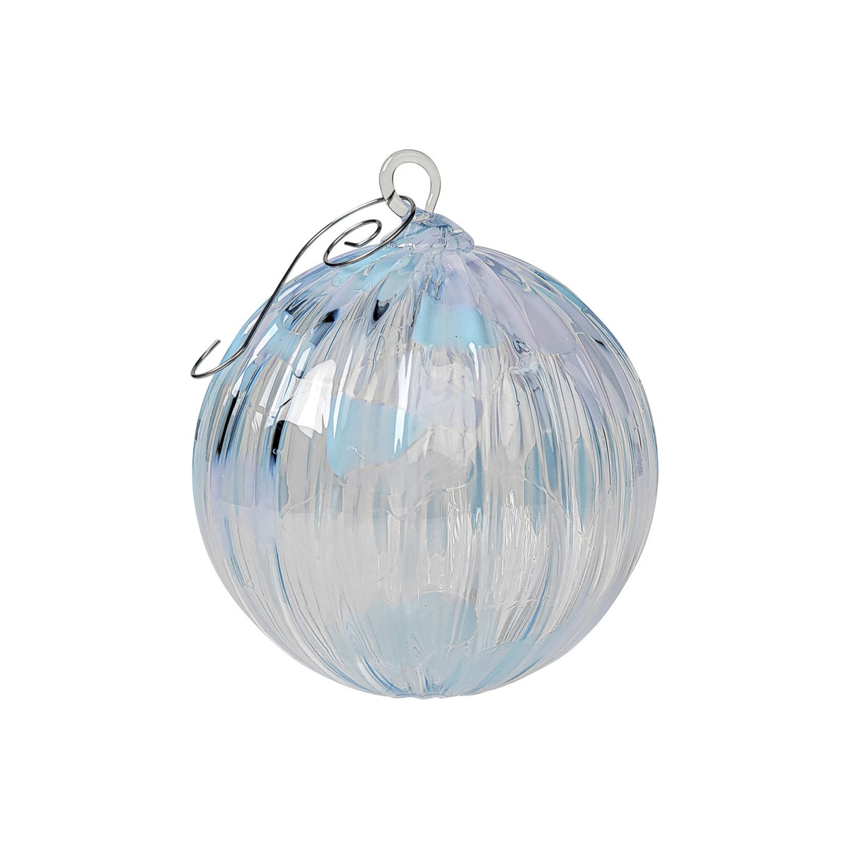 The First Snow Handblown Glass Ornament