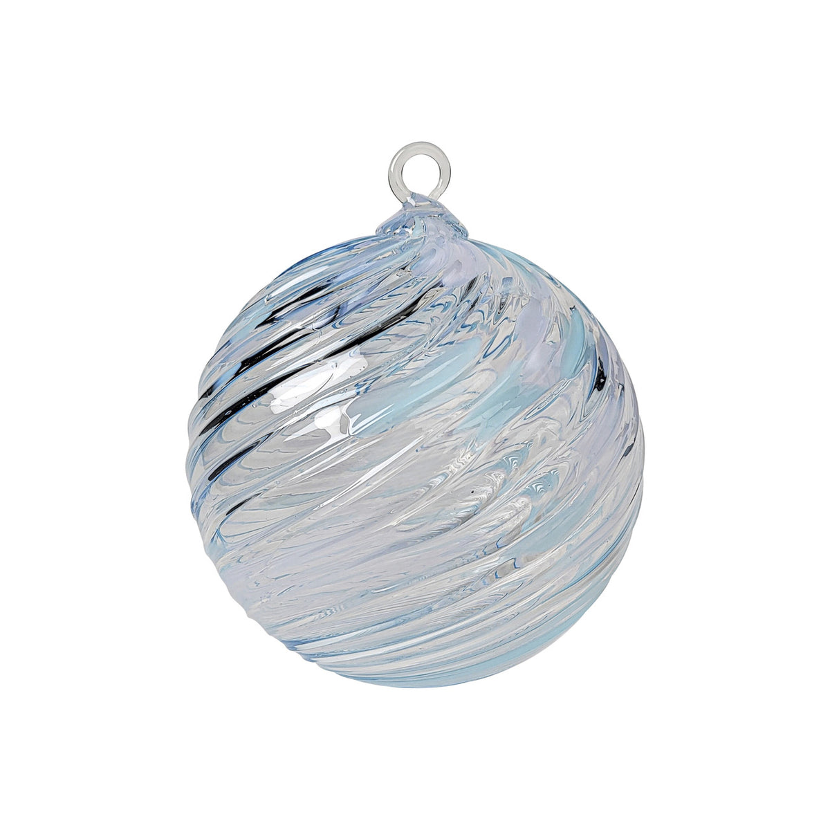 The First Snow Handblown Glass Ornament