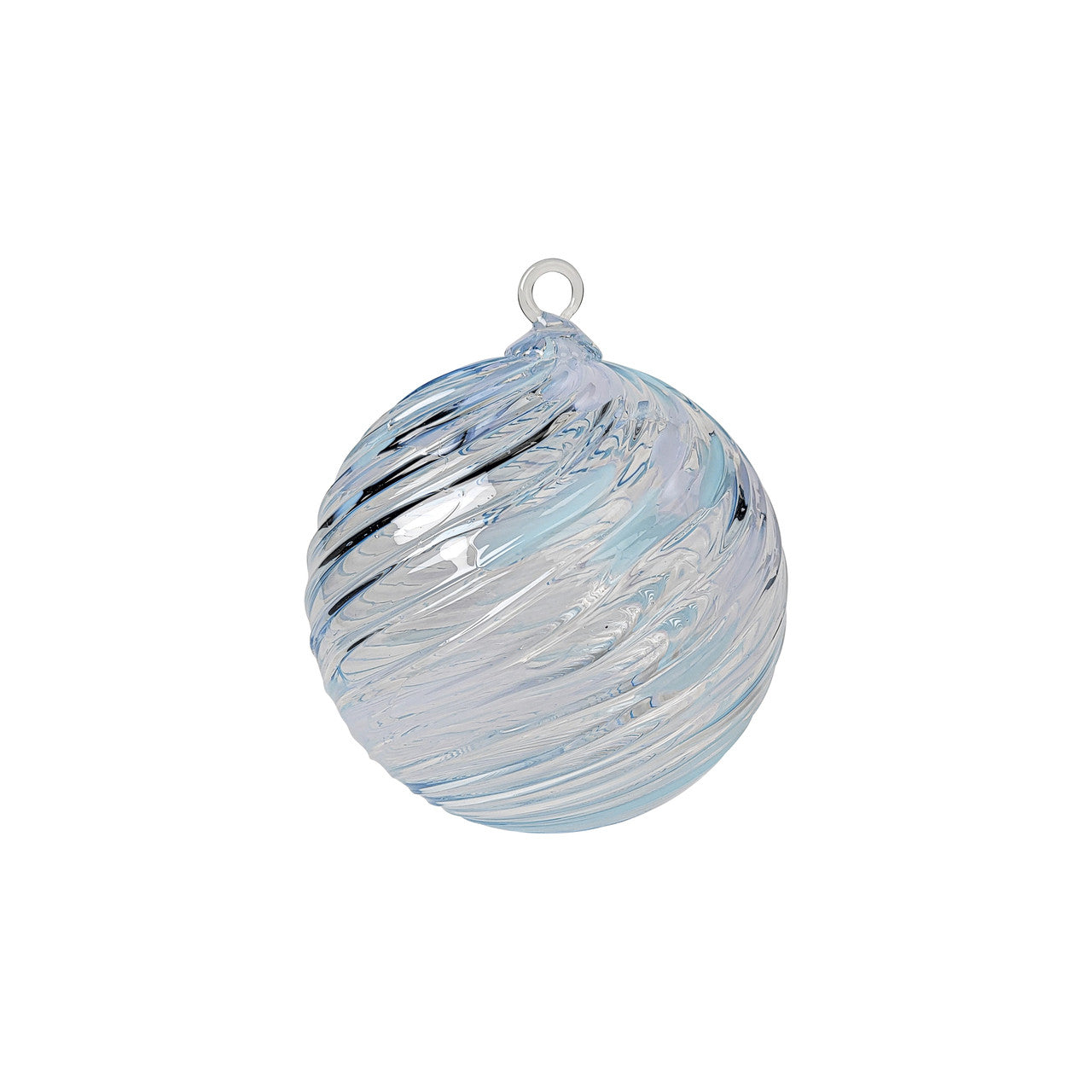 Lake Tahoe Set of Six Handblown Glass Ornaments