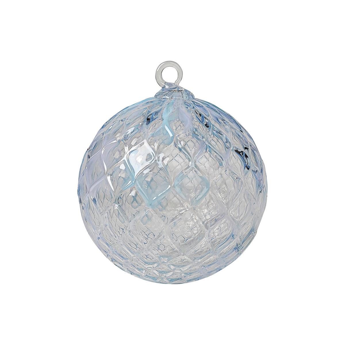 The First Snow Handblown Glass Ornament