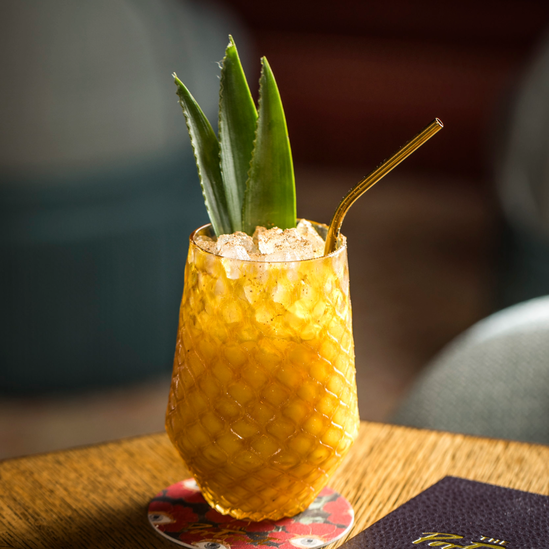 Grapefruit Diamond Cut Tulip Tumbler