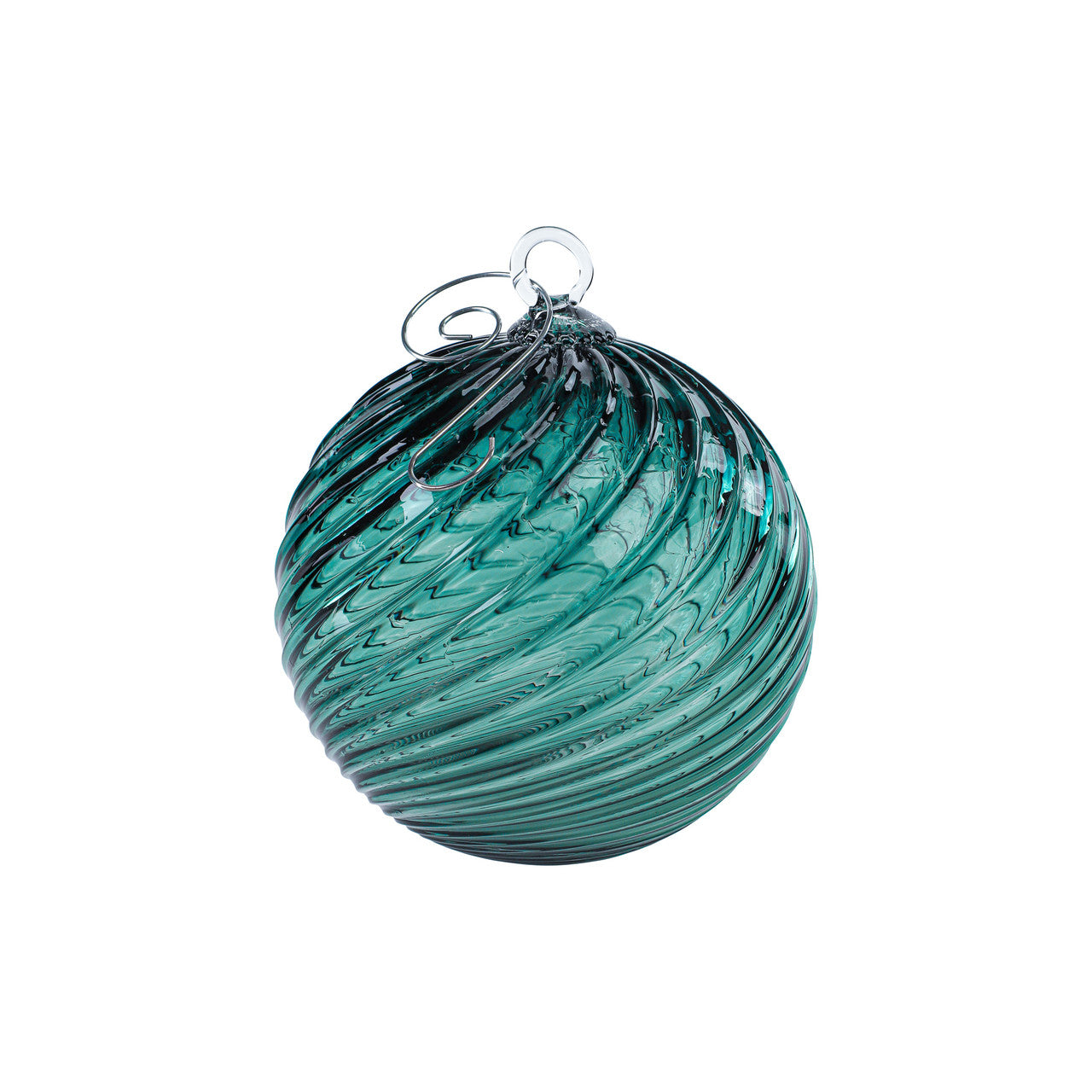 Wintergreen Set of 6 Mixed Handblown Glass Ornaments
