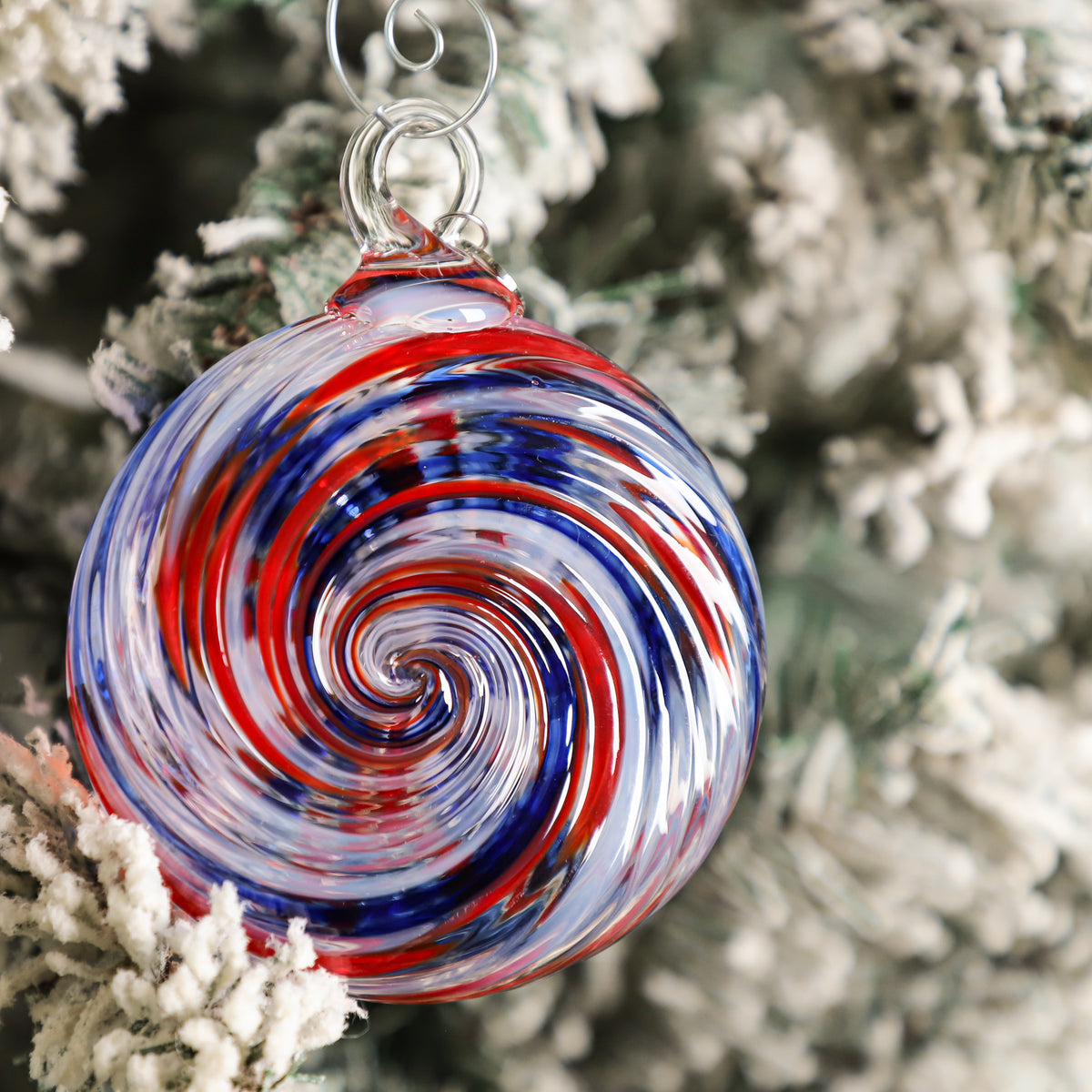 Valor Handblown Glass Ornament