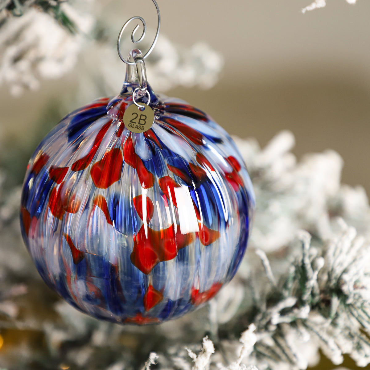 Valor Handblown Glass Ornament