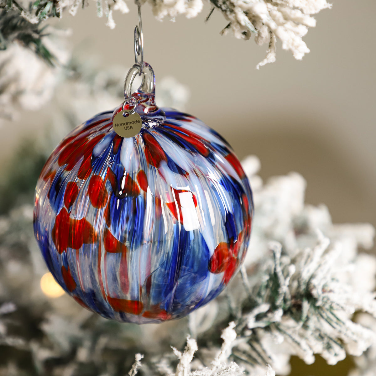 Valor Handblown Glass Ornament