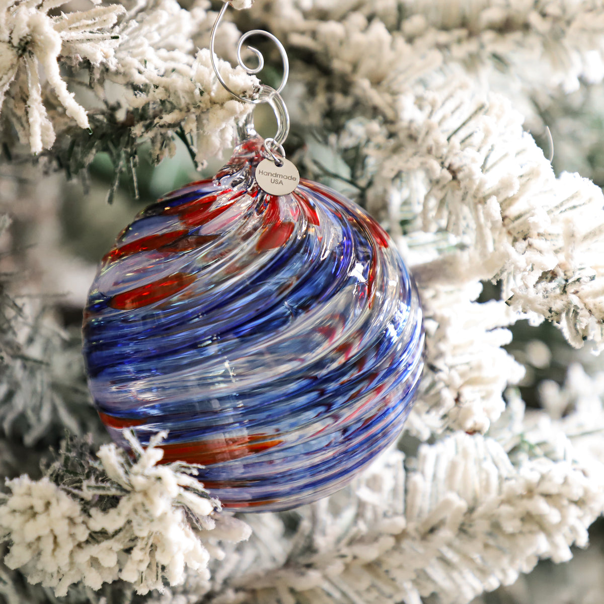 Valor Handblown Glass Ornament