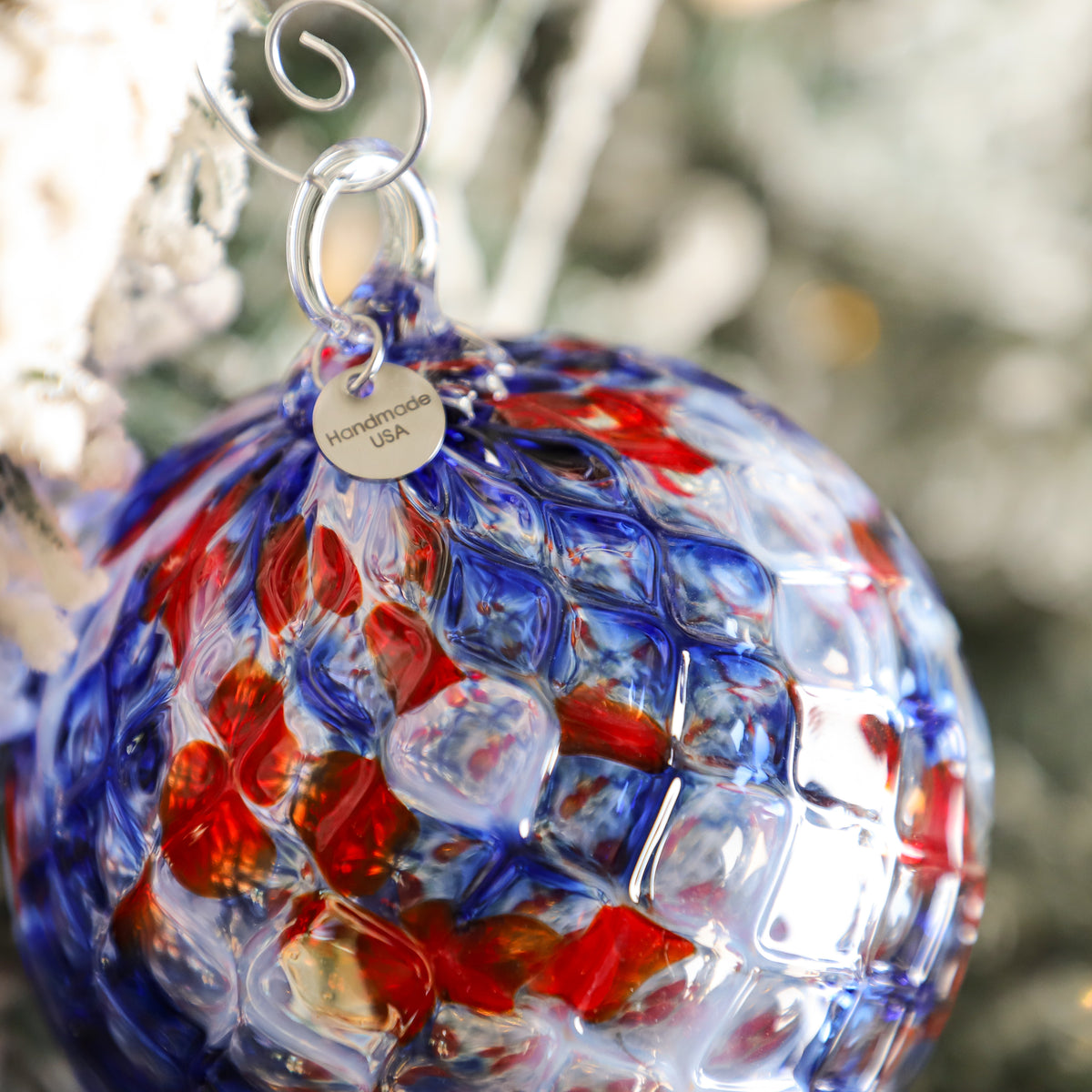 Valor Handblown Glass Ornament