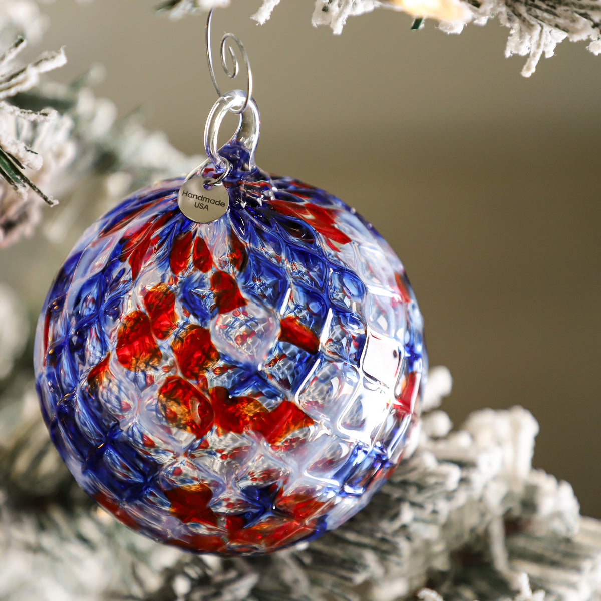 Valor Handblown Glass Ornament