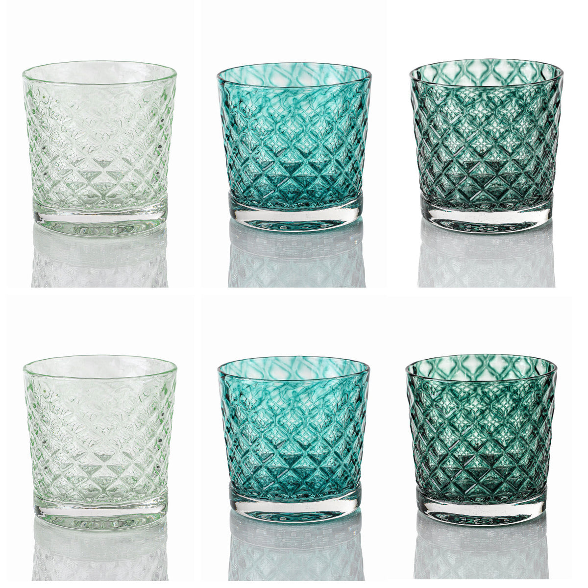 Deep Pine Mindala Glass