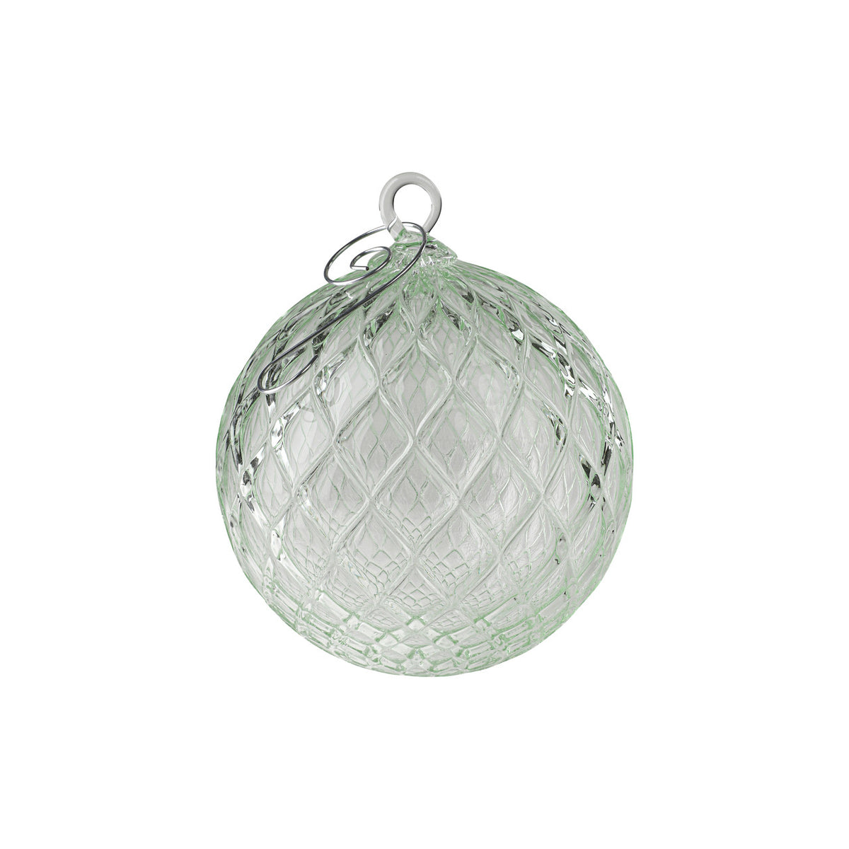 Wintergreen Handblown Glass Ornament