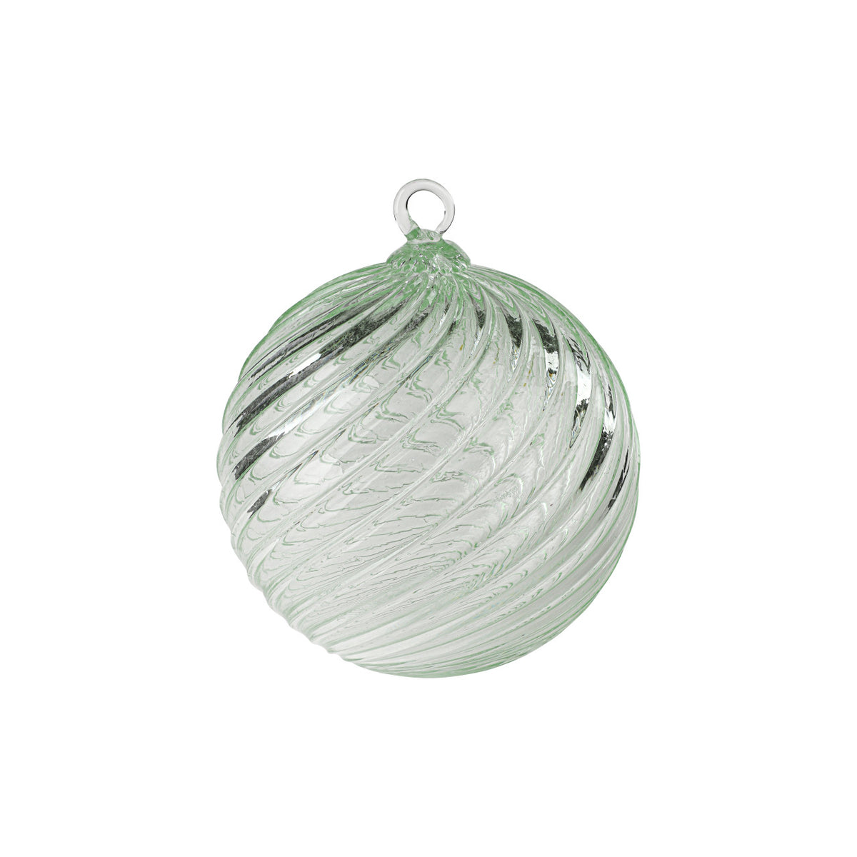 Wintergreen Handblown Glass Ornament