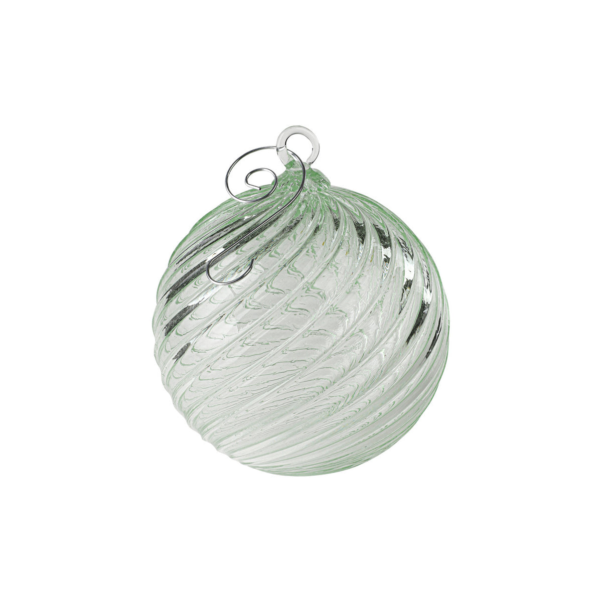 Wintergreen Handblown Glass Ornament