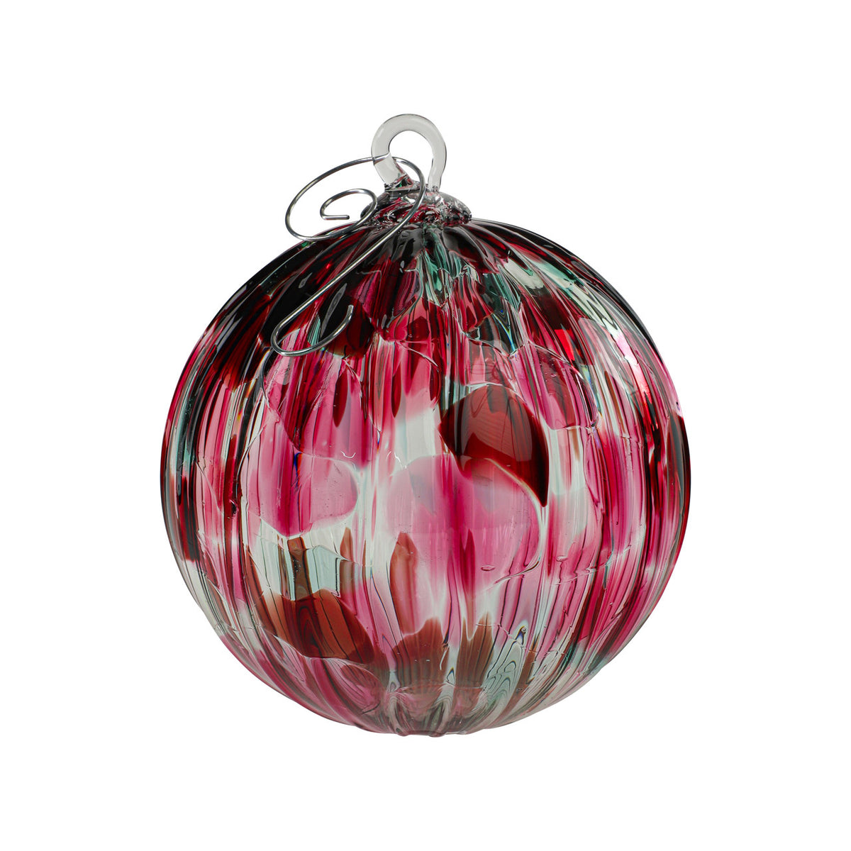 Mrs. Claus Handblown Glass Ornament
