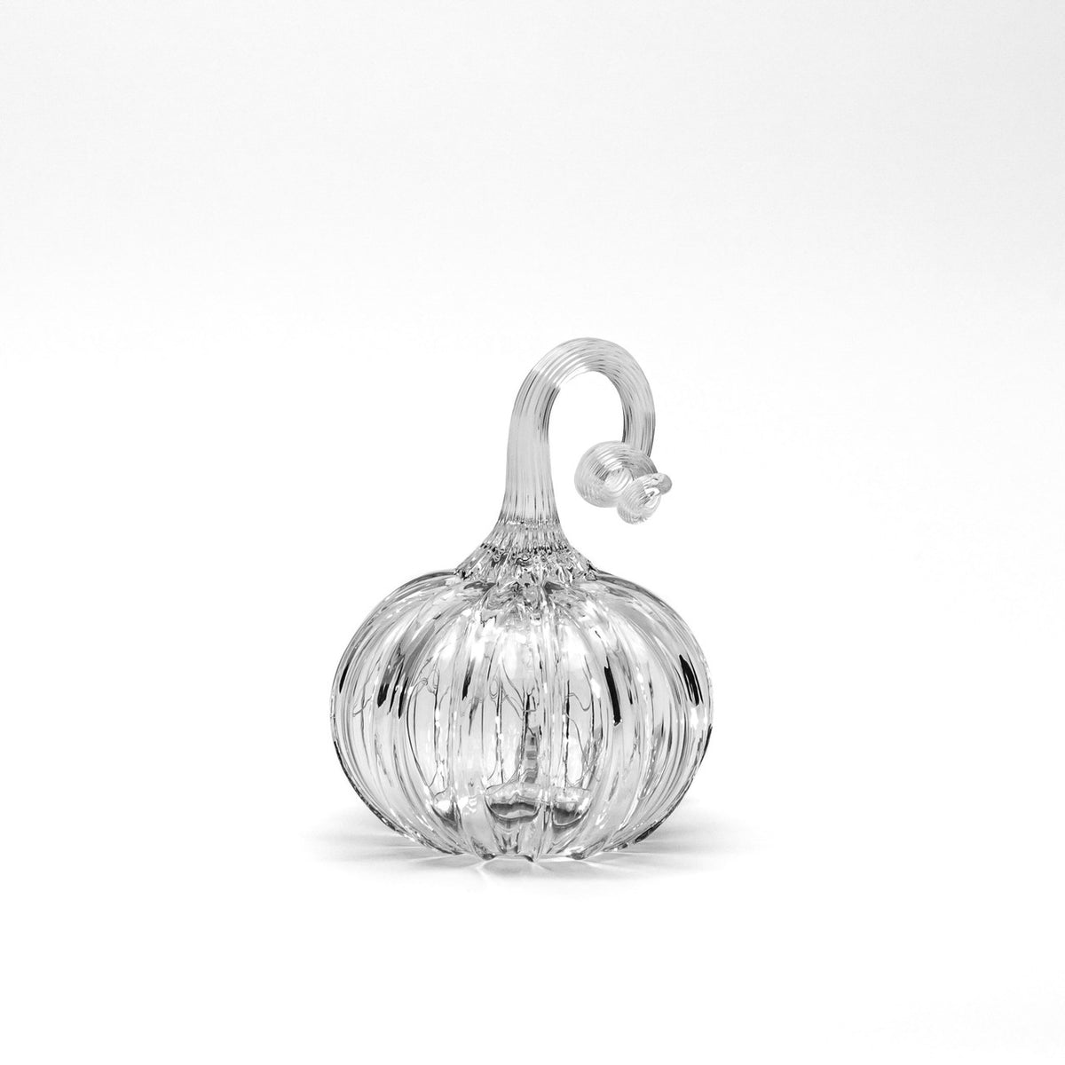 Phantom Glass Pumpkin w/Tealight